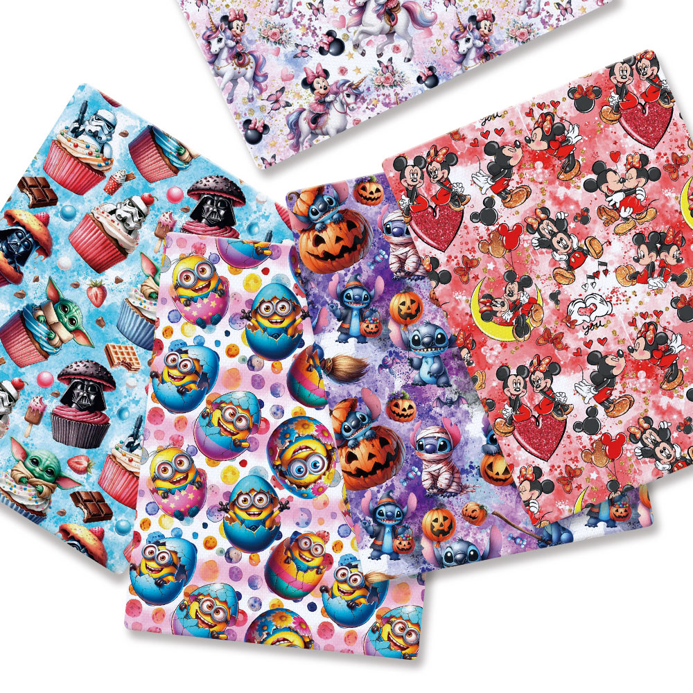 Home Textiles Brands - BEAST KINGOM co-branded cartoon 140x50CM fabric