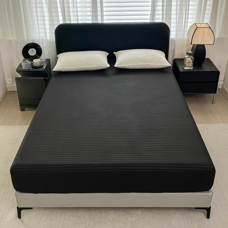 Quality Home Textiles - High Quality Fitted Sheet 90/140/150/160/180x200cm Elastic