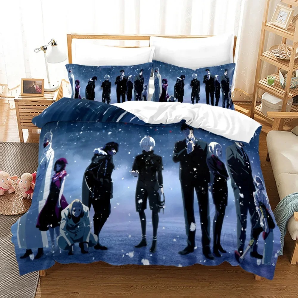 Bed Sheet Microfiber - Tokyo Ghoul Kaneki Ken Duvet Cover
