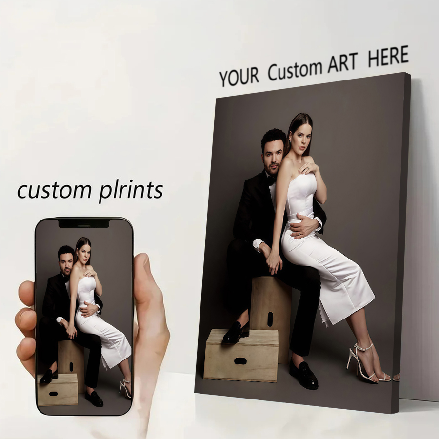 Custom Print Canvas Poster Ani - Textiles For Home 评论和价格