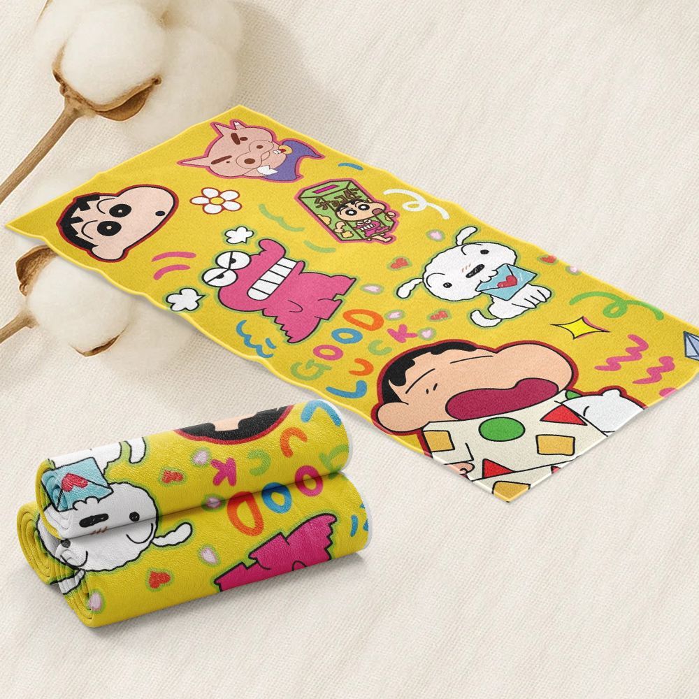 Cute cartoon Crayon Shin-chan  - Home Textiles Face Towel 评论和价格