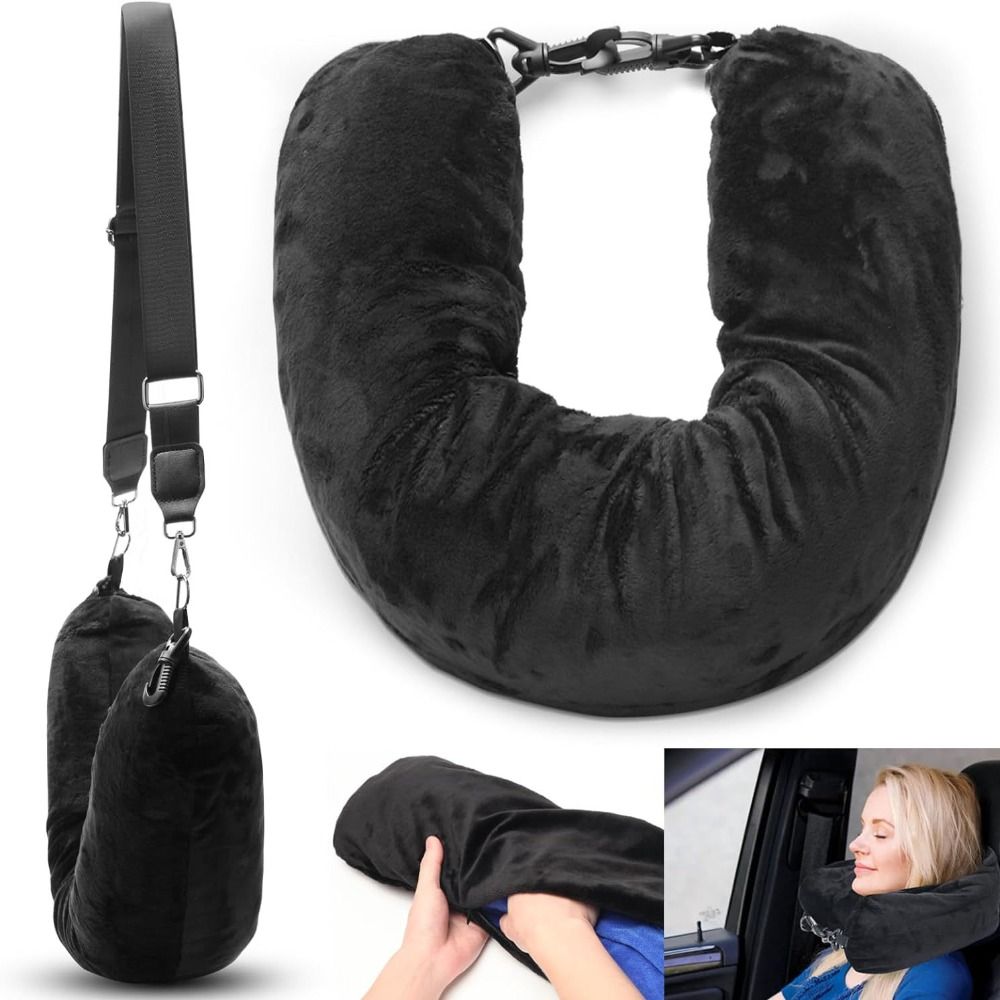 Fillable Travel Neck Pillow St - Bed Sheet Microfiber 评论和价格