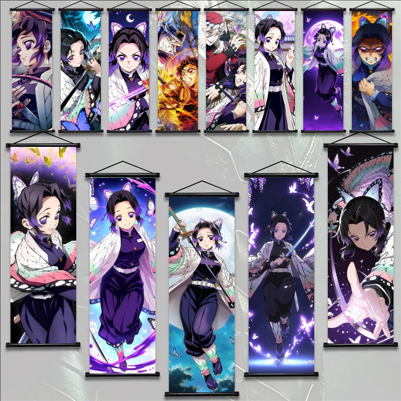 Shinobu Kocho Demon Slayer Art - Textiles For Home 评论和价格