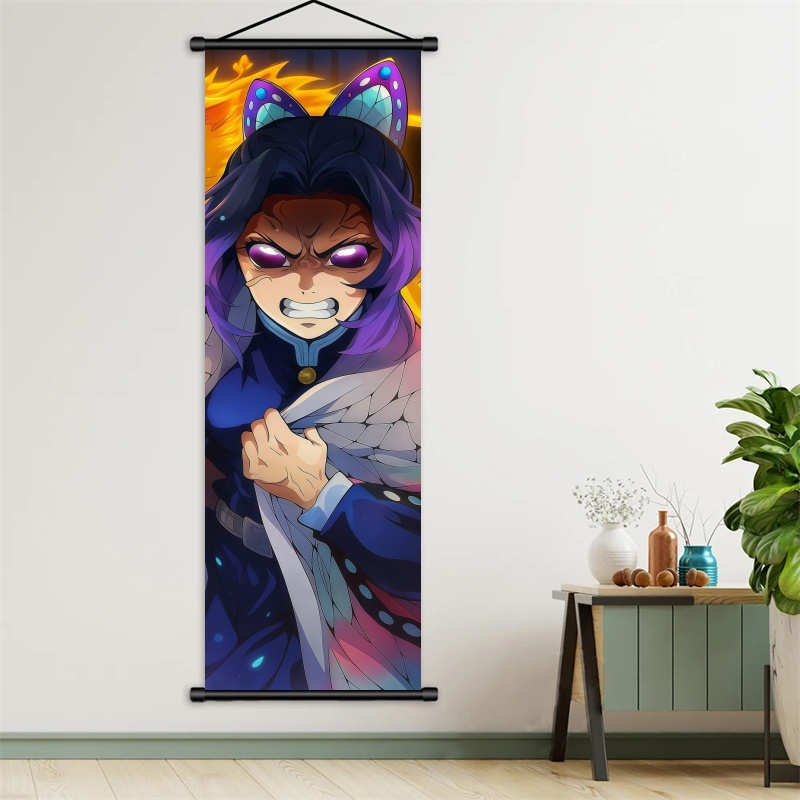 Shinobu Kocho Demon Slayer Art - Textiles For Home 评论和价格