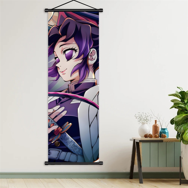 Shinobu Kocho Demon Slayer Art - Textiles For Home 评论和价格