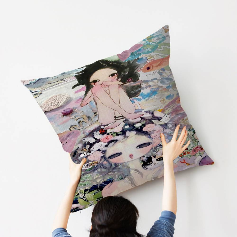A-Aya Takano Cushion Cover Car - Aya Home Textiles 评论和价格