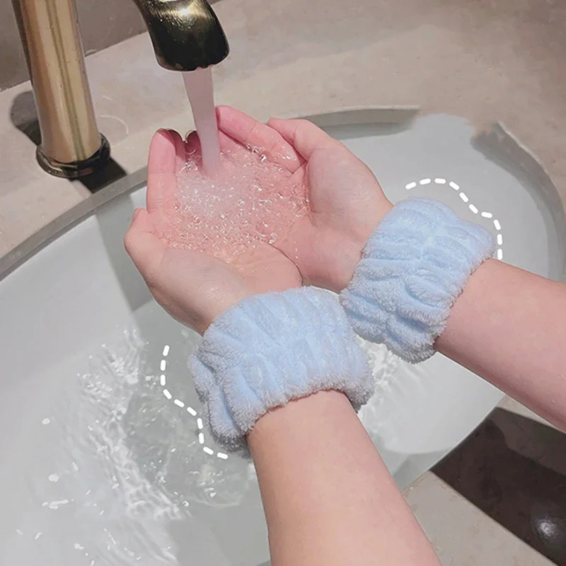 1/4PCS Reusable Wrist Washing  - Home Textiles Face Towel 评论和价格