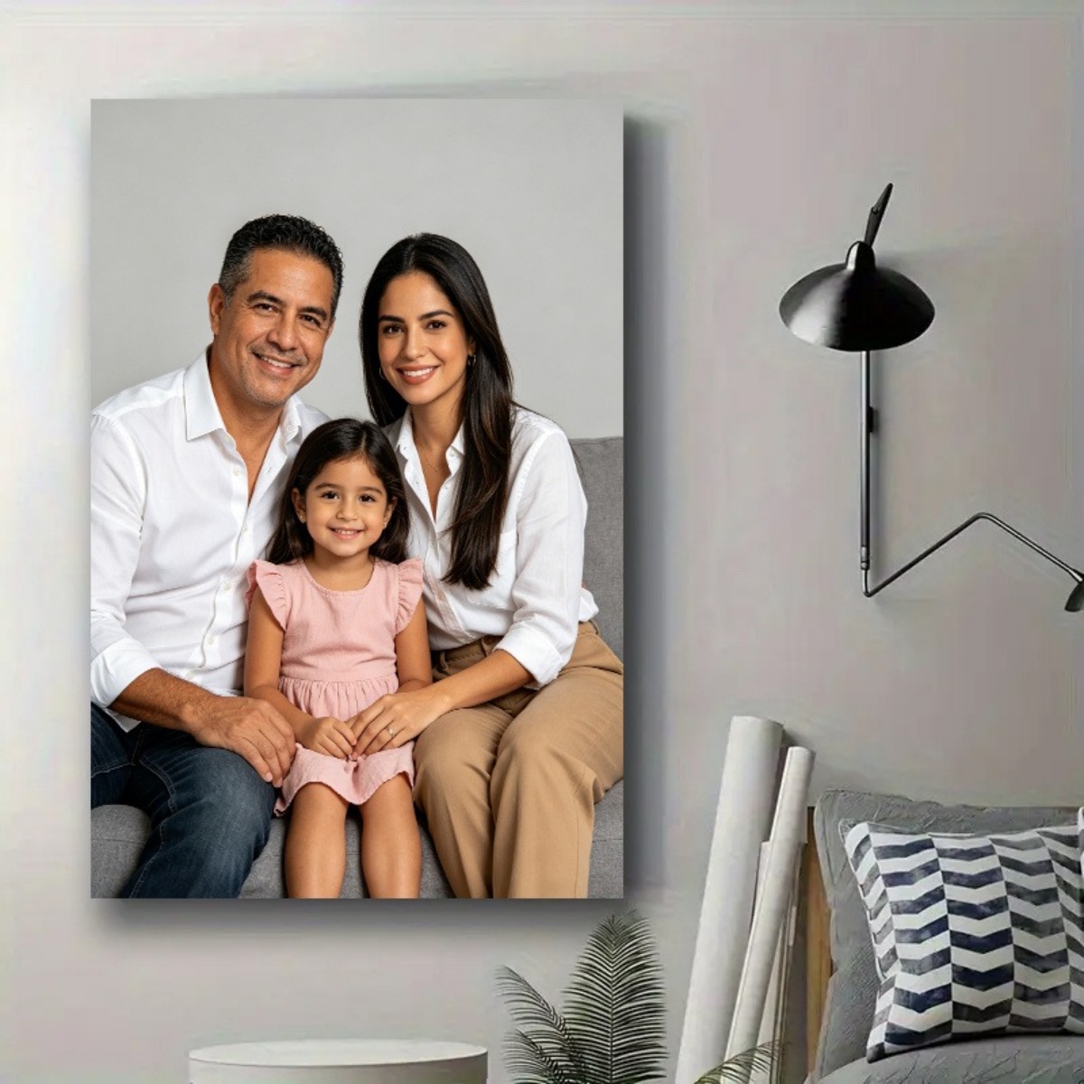 Customizable wall art—upload y - Textiles For Home 评论和价格