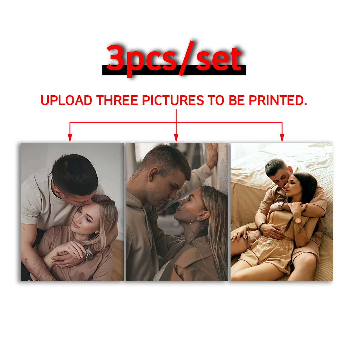 Triptych - 2D custom photo woo - Textiles For Home 评论和价格