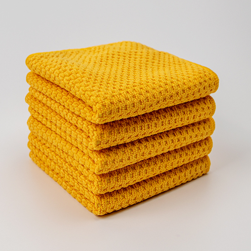 5PCS Cotton Towel Soft Absorbe - Home Textiles Face Towel 评论和价格