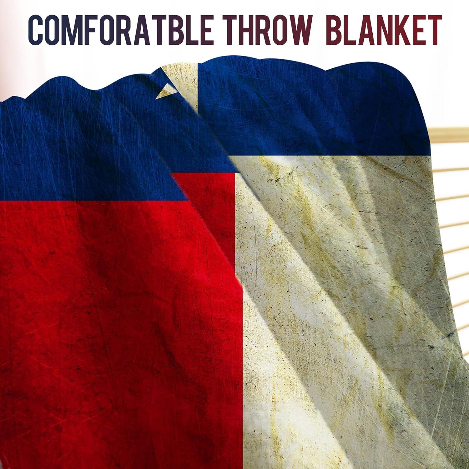 Levens Texas Flag Throw Blanke - Home Of Textiles 评论和价格