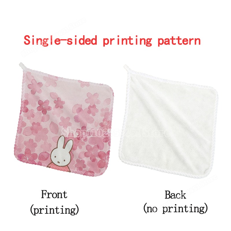 Cute Miffys Printed Square Tow - Home Textiles Face Towel 评论和价格