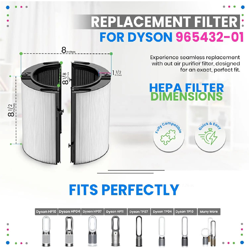 Carbon Filter for Dyson TP06/T - Dyson Fan Tp07 评论和价格