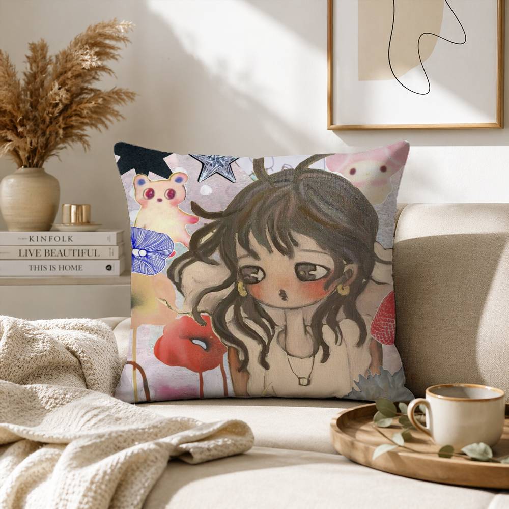 A-Aya T-Takano Art Pillow Case - Aya Home Textiles 评论和价格