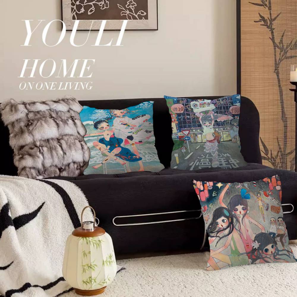Aya Takano Cartoon Artwork Ani - Aya Home Textiles 评论和价格