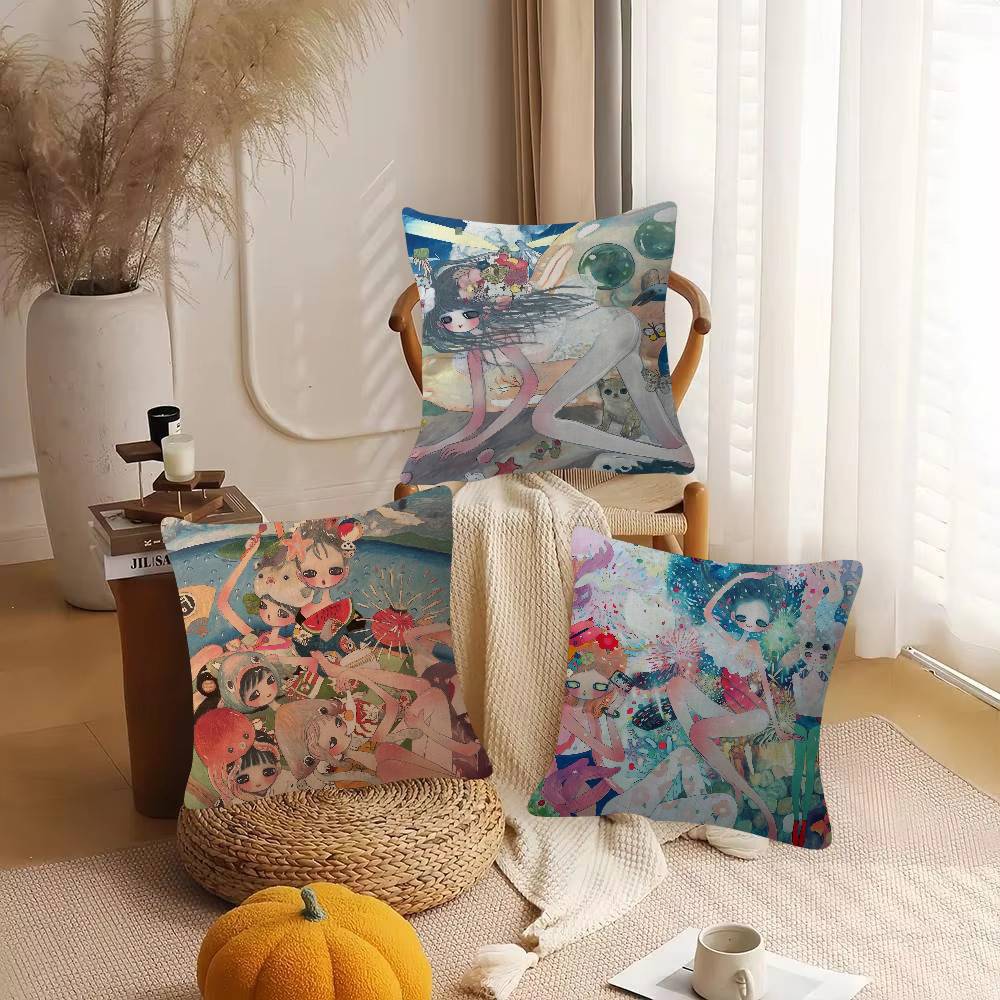Artist Aya Takano Pillow Case  - Aya Home Textiles 评论和价格