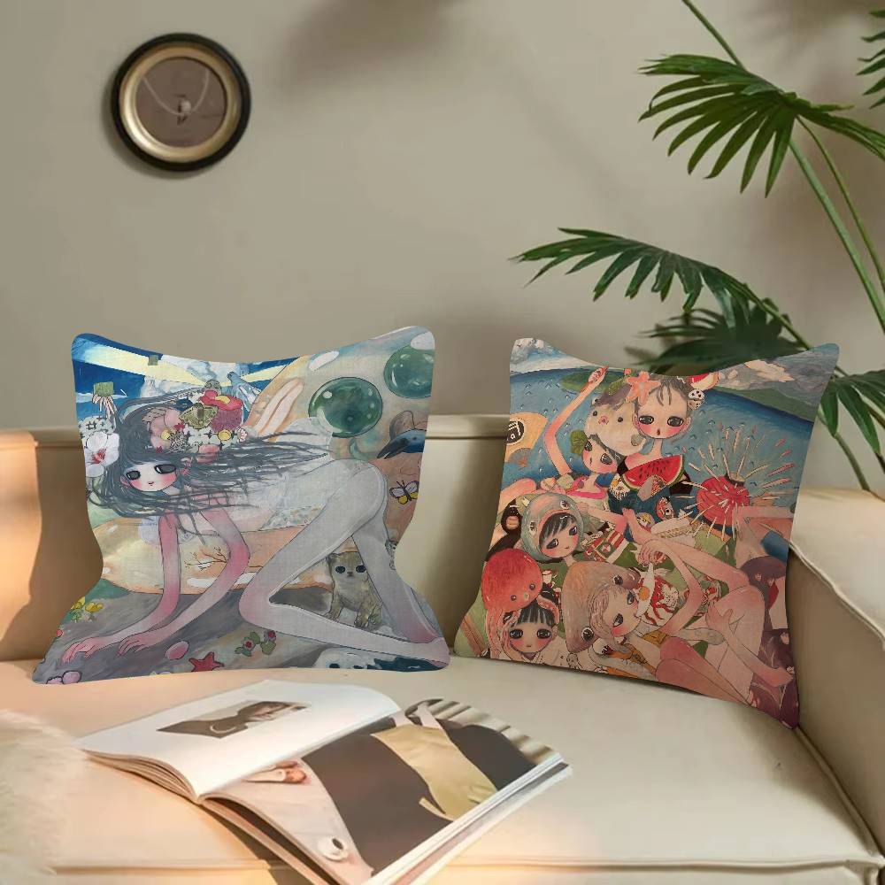 Artist Aya Takano Pillow Case  - Aya Home Textiles 评论和价格