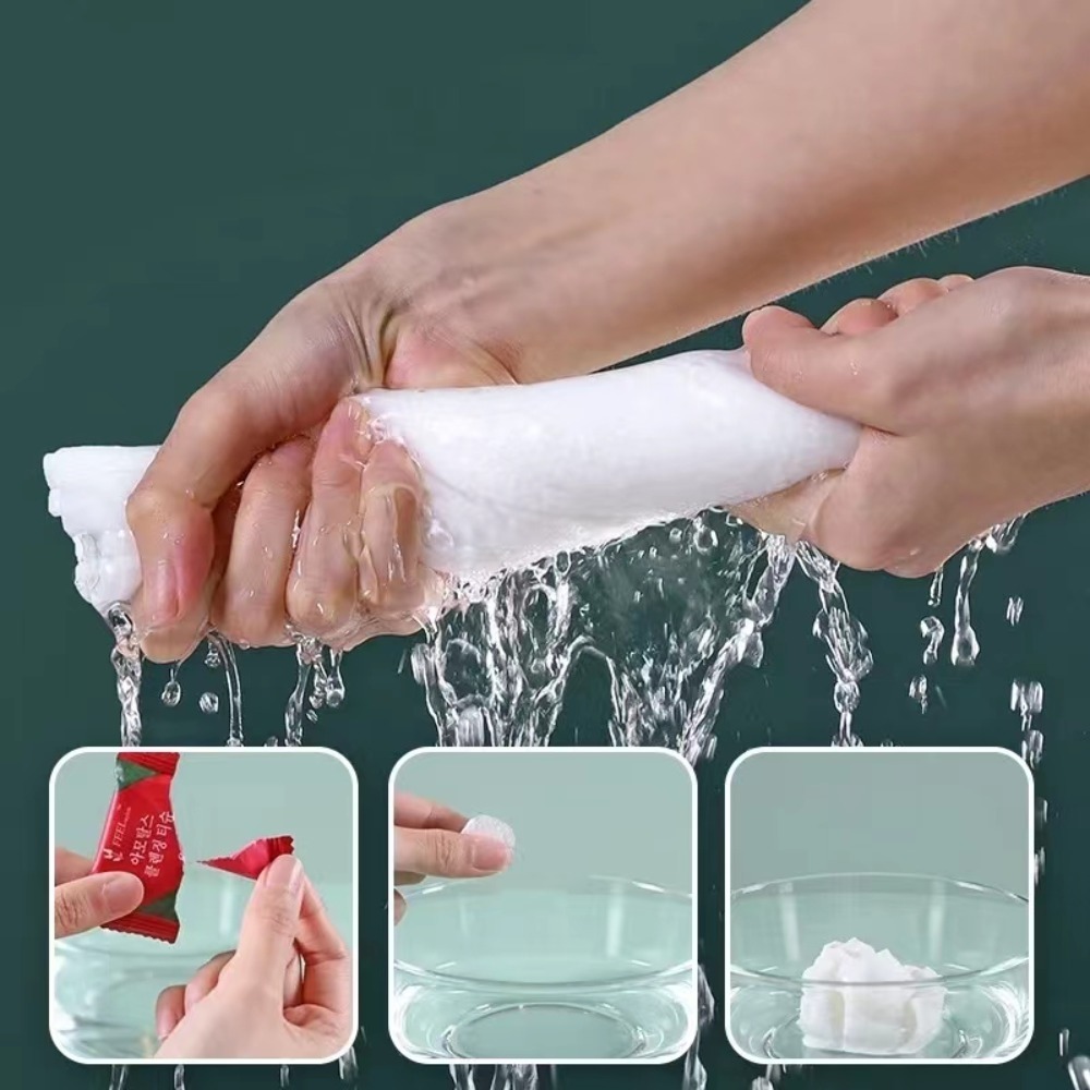 Disposable Compressed Washing  - Home Textiles Face Towel 评论和价格