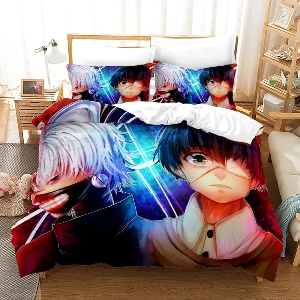 Tokyo Ghoul Kaneki Ken  Duvet  - Bed Sheet Microfiber 评论和价格