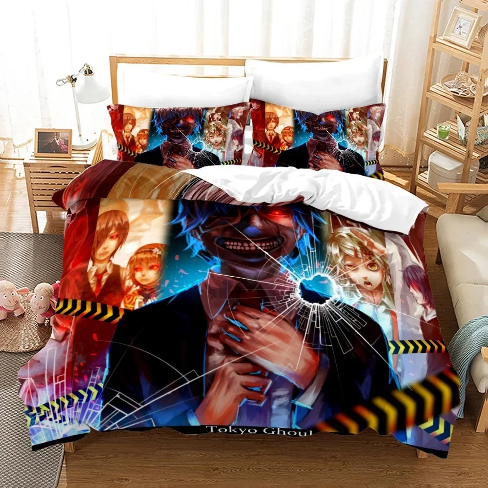 Tokyo Ghoul Kaneki Ken  Duvet  - Bed Sheet Microfiber 评论和价格
