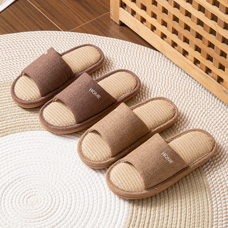 Linen Platform Women's Slipper - Textiles For Home 评论和价格