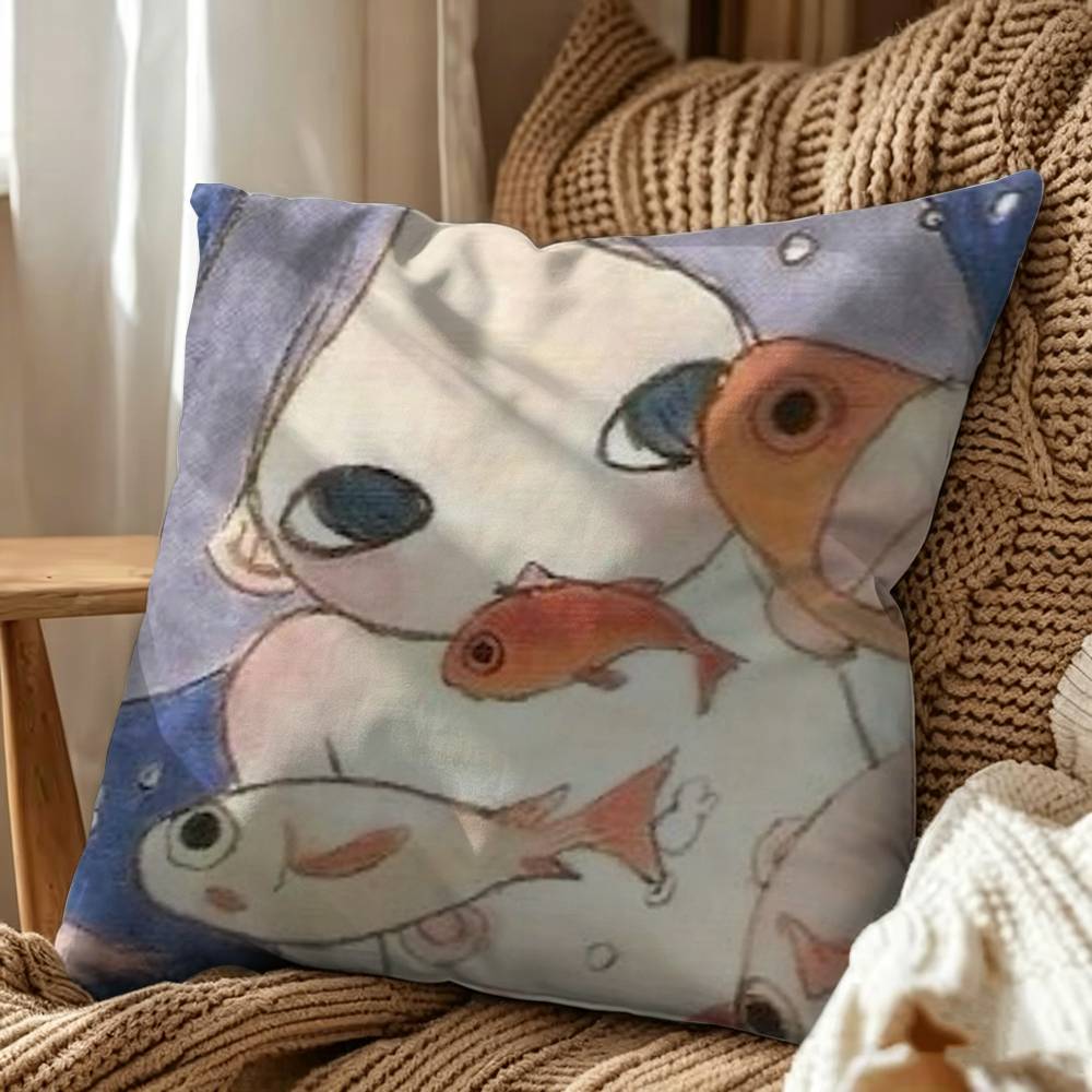 Aya Takano Art Double-Sided Pr - Aya Home Textiles 评论和价格