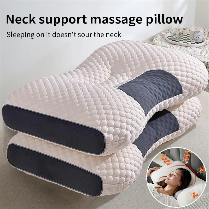 New Neck Pillow Help Sleep And - Bed Sheet Microfiber 评论和价格