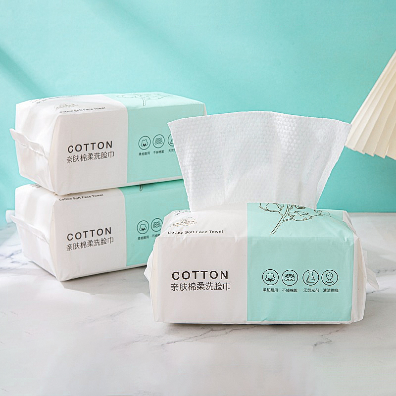 100 Pumps Thickened Disposable - Home Textiles Face Towel 评论和价格